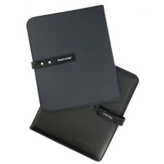 Leather Notebook with USB Flash Drive-Smart Living